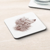 Dessous-de-verre Golden Retriever (Côté gauche)