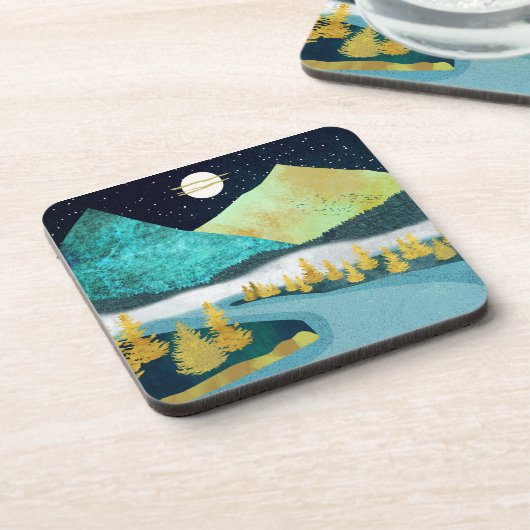 Dessous-de-verre Golden River (Côté gauche)