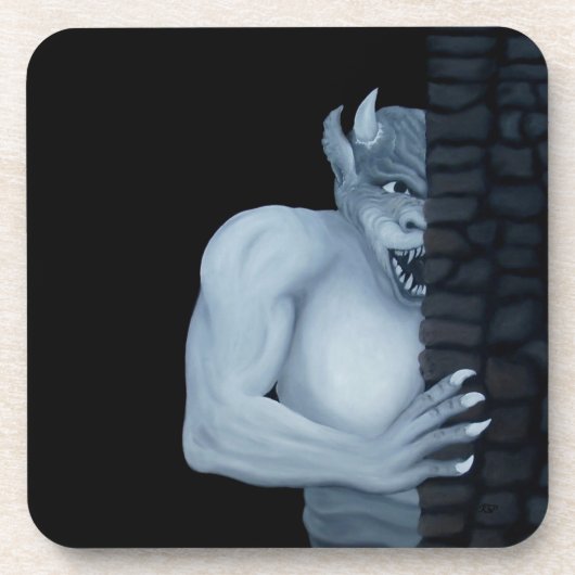 Dessous-de-verre Golem - Gargoyle (Devant)