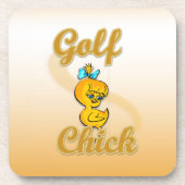 Dessous-de-verre Golf Chick (Devant)