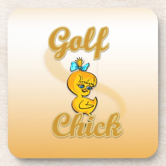Dessous-de-verre Golf Chick (Devant)