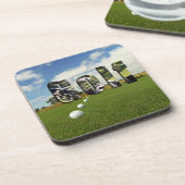 Dessous-de-verre Golf Et Logo, (Côté gauche)