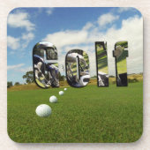 Dessous-de-verre Golf Et Logo, (Devant)