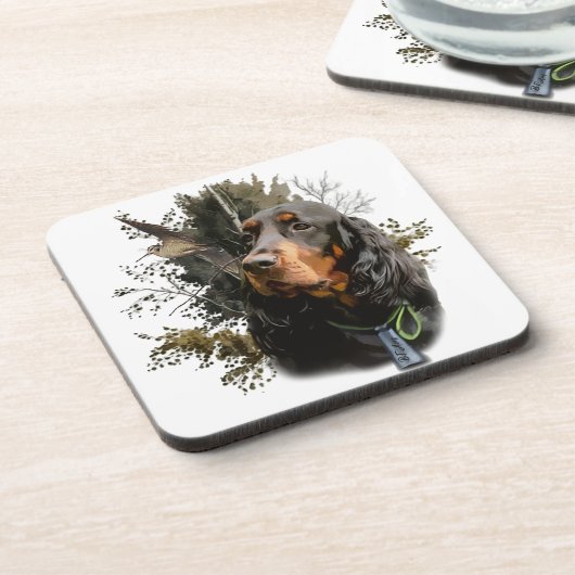 Dessous-de-verre Gordon Setter (Côté gauche)