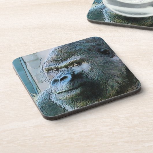 DESSOUS-DE-VERRE GORILLA (Côté gauche)