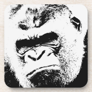 Dessous-de-verre Gorilla en colère