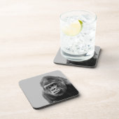 Dessous-de-verre Gorille noire blanche (Côté Droit)