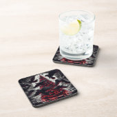 Dessous-de-verre Gothic Christmas Tree | Dark Holiday Decor (Côté Droit)