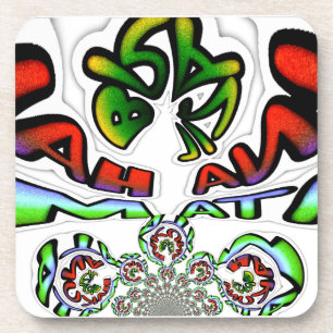 Dessous-de-verre Graffiti coloré Hakuna Matata