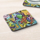 Dessous-de-verre graffiti guts (Côté gauche)