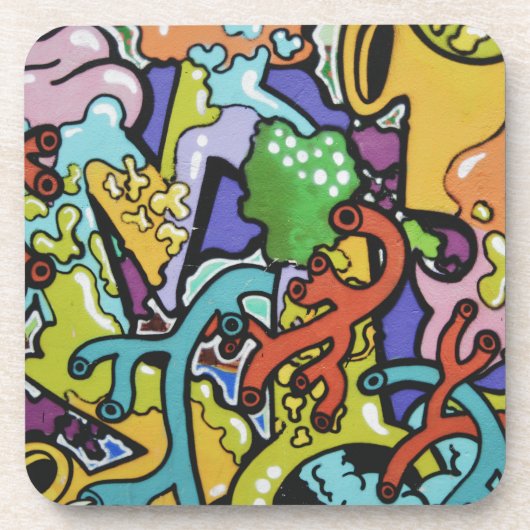 Dessous-de-verre graffiti guts (Devant)