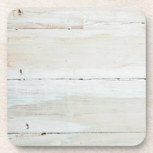 Dessous-de-verre Graine blanche en bois blanc de la graine