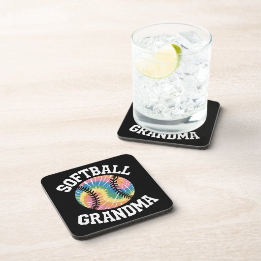 Dessous-de-verre Grand-mère de softball (Côté Droit)