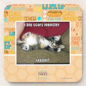 Dessous-de-verre Grand monstre I effrayant (Devant)