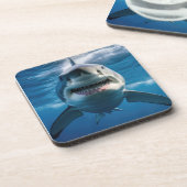 Dessous-de-verre Grand requin blanc (Côté gauche)