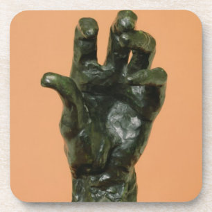 Dessous-de-verre Grande main gauche (bronze)