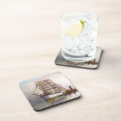 Dessous de verre grands de hautes mers d'océan de (Côté Droit)