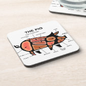 Dessous-de-verre Graphique Boucher (Côté gauche)