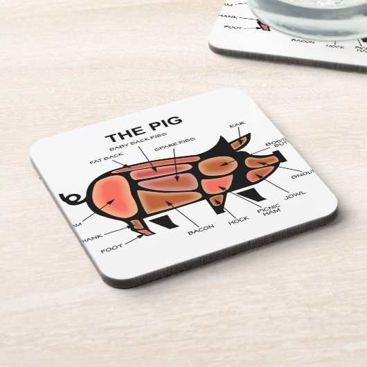 Dessous-de-verre Graphique Boucher (Côté gauche)