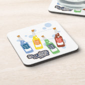 Dessous-de-verre Graphique de boisson de levage Fizzy (Côté gauche)