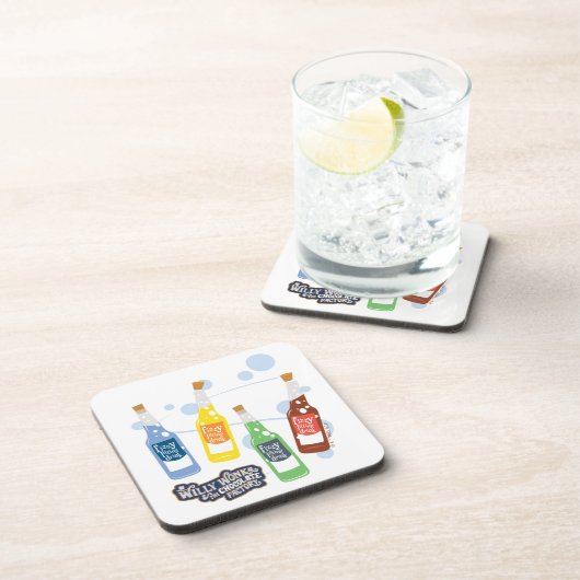 Dessous-de-verre Graphique de boisson de levage Fizzy (Côté Droit)