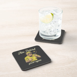 Dessous-de-verre Graphiques amusants pour les amateurs de Pickle Ba