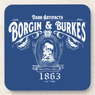 Dessous-de-verre Graphisme de la boutique d'objets BORGIN & BURKES™