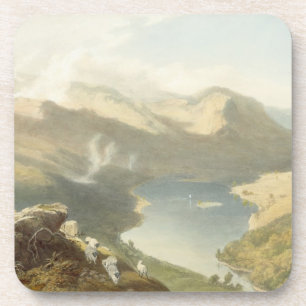 Dessous-de-verre Grasmere de Langdale est tombé, 'du LAK anglais