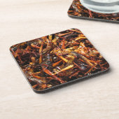 Dessous-de-verre Grasshopper frit (Takkataen Thot) Alimentation asi (Côté gauche)