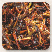 Dessous-de-verre Grasshopper frit (Takkataen Thot) Alimentation asi (Devant)