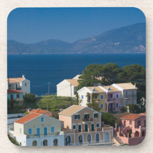 Dessous-de-verre GRÈCE, Îles ioniennes, KEFALONIA, Assos :
