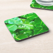 Dessous-de-verre Green feuille Palm Leaf feuillage tropical jungle (Côté gauche)