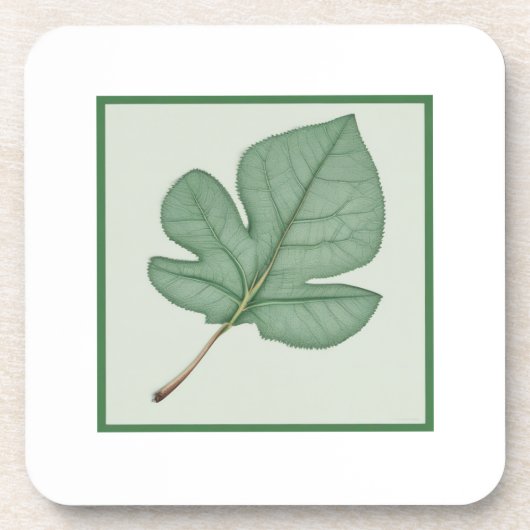 Dessous-de-verre Green leaf (Devant)