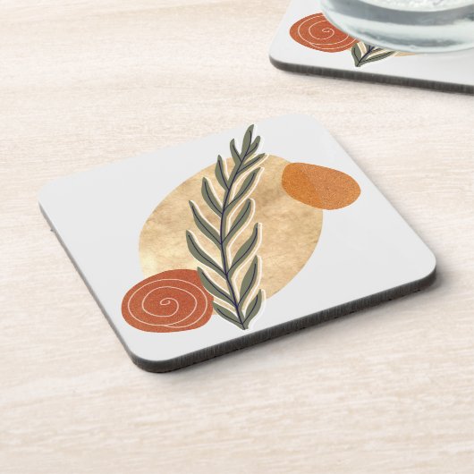 Dessous-de-verre Green Stalk Boho (Côté gauche)