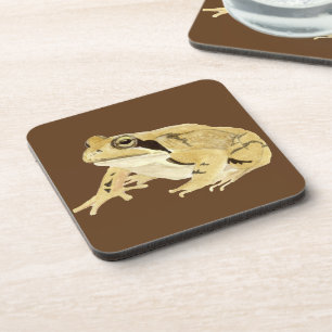 Dessous-de-verre Grenouille à bois