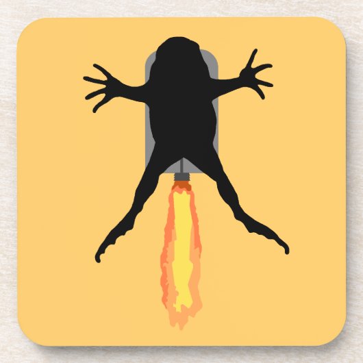 Dessous-de-verre Grenouille à roquette (Devant)