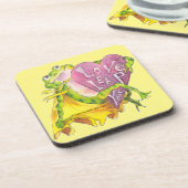 DESSOUS-DE-VERRE GRENOUILLE D'ANNÉE BISSEXTILE D'AMOUR (Côté gauche)