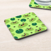 Dessous-de-verre Grenouille drôle (Côté gauche)