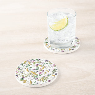 Dessous de verre - grès - Cercle toscan