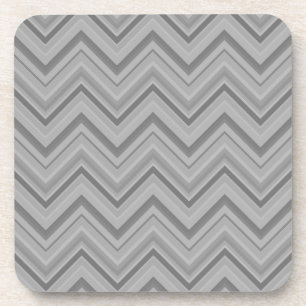 Dessous-de-verre Grey stripes zigzag