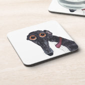 DESSOUS-DE-VERRE GREYHOUND (Côté gauche)