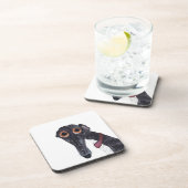 DESSOUS-DE-VERRE GREYHOUND (Côté Droit)