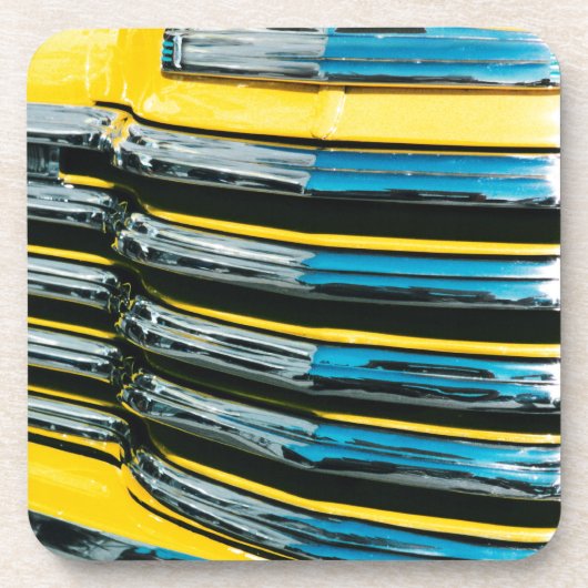 Dessous-de-verre Grill jaune (Devant)