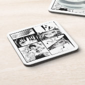 Dessous-de-verre Grilles d'actions Retro Anime (Côté gauche)