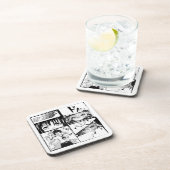 Dessous-de-verre Grilles d'actions Retro Anime (Côté Droit)