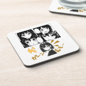 Dessous-de-verre Grilles d'Anime émotionnelles. Aucun groupe (Côté gauche)