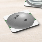 Dessous-de-verre Gris Boule de Bowling (Côté gauche)