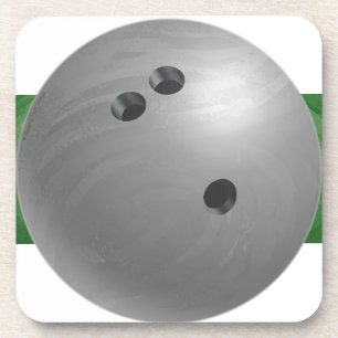 Dessous-de-verre Gris Boule de Bowling