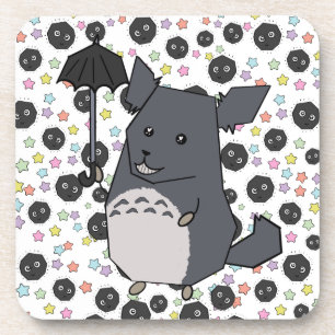 Dessous-de-verre Gris Chinchilla Pastel Candy Stars