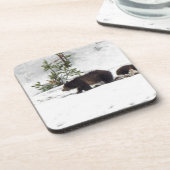 Dessous-de-verre Grizzlis (Côté gauche)